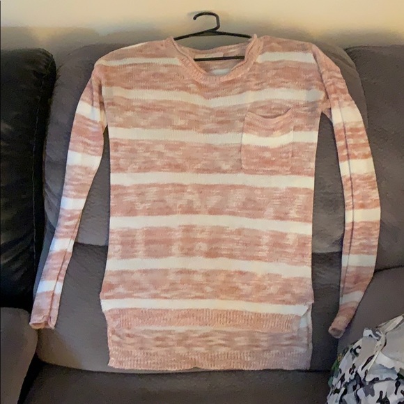 Pink and white lightweight long sleeve - Picture 3 of 3
